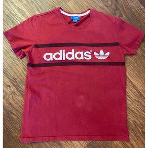 Men's Red Adidas T-Shirt Size XL